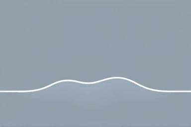 Symbolic image of a stabilizing wave, representing blood sugar control.