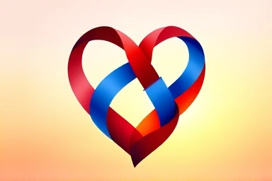 Healthy heart symbol representing cardiovascular vitality and longevity.