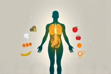 Symbolic representation of healthy body and lifestyle