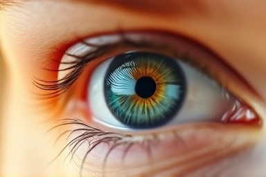Healthy eye symbolizing clear vision and eye health.