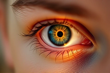 Eye relief from magnesium deficiency symptoms.