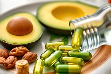 Taking multivitamins with a healthy meal