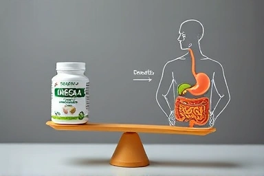 Balancing Omega-3 benefits with potential side effects.