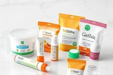 Convenient portable probiotic packaging, hygiene, modern.