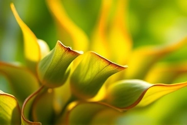 Fresh Pu-erh tea leaves unfurling, natural health