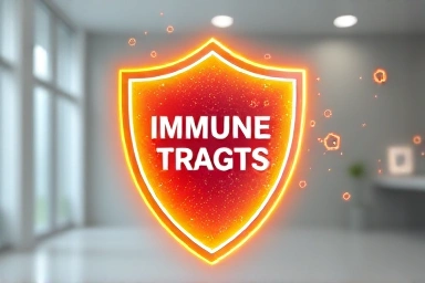 Symbolic representation of selenium's immune and thyroid benefits.