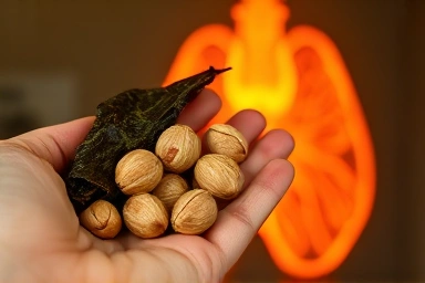 Natural sources of selenium and iodine for thyroid support.