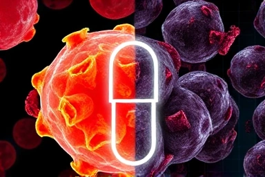 Visualizing the impact of vitamin A excess on cellular health.