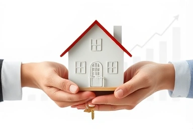 Symbolic transfer of apartment loan and key