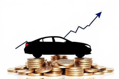 Smart car buying financial strategy, monetary growth, automotive investment