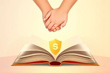 Symbol of shared financial future and security