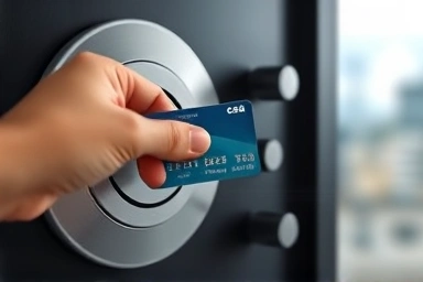 Securing finances with responsible credit card use.