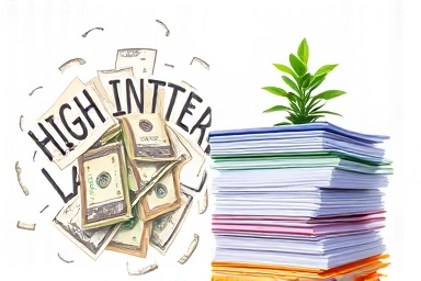 Chaotic debt vs. organized consolidation, symbolizing financial order.