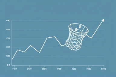 Financial chart showing risk mitigation in ELS investments.