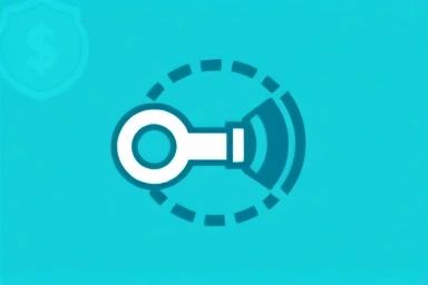 Symbolic representation of financial security and quick loan access.