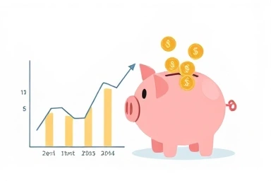 Financial savings and interest reduction concept