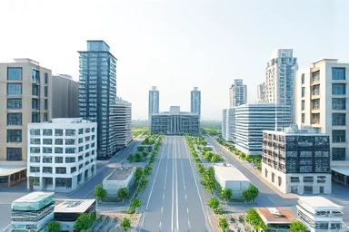 Diverse real estate investment opportunities and financial flow.