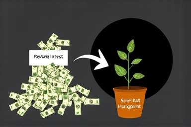 Money drain of revolving interest versus smart debt growth