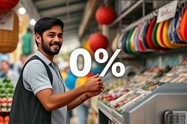 Confident international purchase with zero transaction fees.