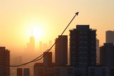 Apartment market turning point, optimistic urban landscape, opportunity.