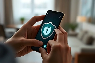 Secure app protecting real estate deposit