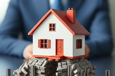 Symbolic image of housing account cancellation's negative financial impact.