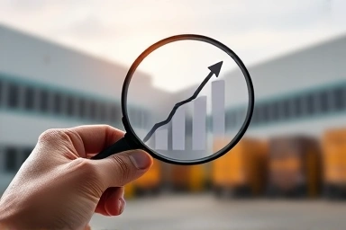 Logistics real estate analysis, strategic insight, upward trend, careful examination.