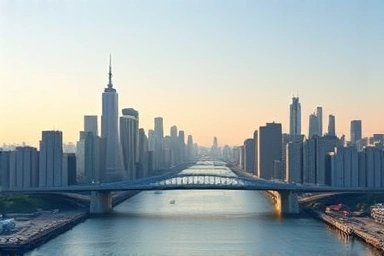 Visual metaphor for bridging real estate value gaps and connectivity.