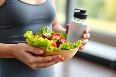 Healthy eating and active lifestyle for weight loss