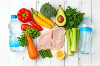 Healthy diet for weight loss and body toning