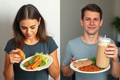 Healthy recovery after binge eating with protein