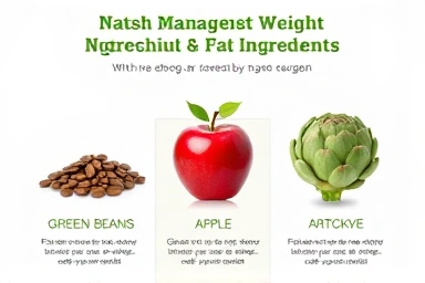 Infographic comparing ingredients for weight management and fat loss.
