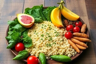 Healthy plant-based food spread for sustainable diet