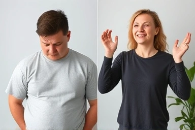 Transformation from feeling bloated to feeling light and energetic.