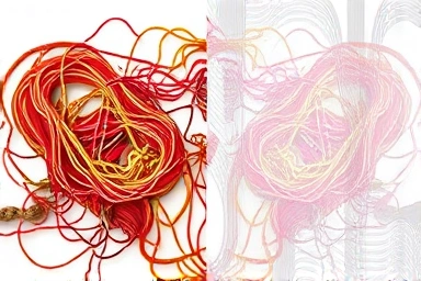 Blocked vs. flowing circulation, upper body fat loss symbolism, health improvement