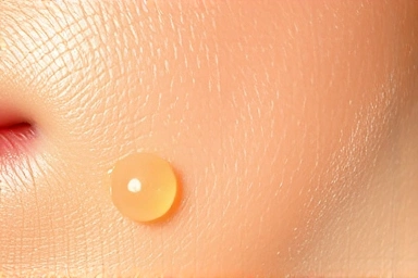 Healthy skin texture symbolizing collagen and elasticity.