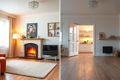 Boiler modes comparison: warm home vs. cold home.