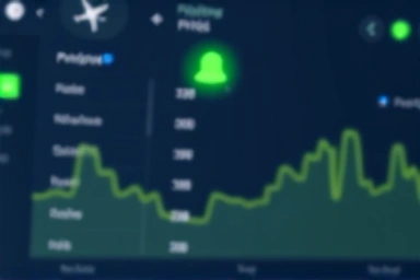 Flight price dashboard with notification bell icon