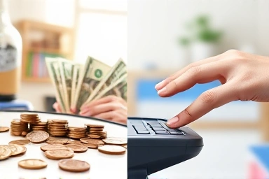 Physical cash vs. debit card for children's allowance education