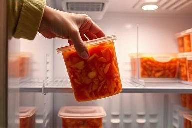 Organizing kimchi refrigerator for optimal energy efficiency