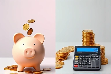 Optimized savings growth vs. traditional saving