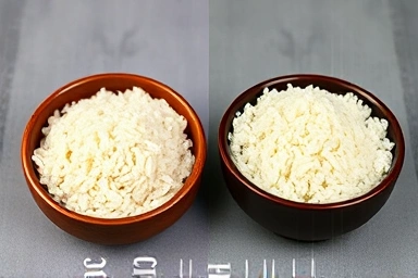 Comparing stale warm rice with fresh reheated rice and cost savings
