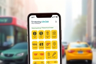 TmoneyGO app showing transportation discounts