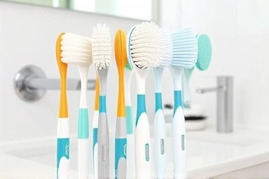 Specialized cleaning brushes for tight spaces and bathrooms