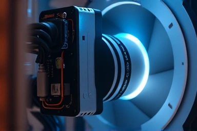 Close-up of advanced dehumidifier internal technology.