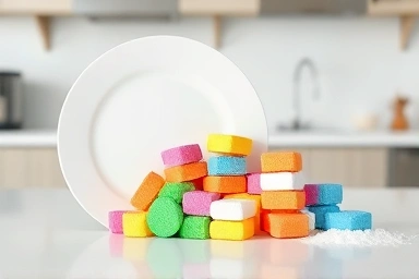 Dishwasher detergent tablets and powder comparison