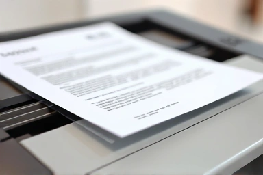 Document being laminated for protection and durability.