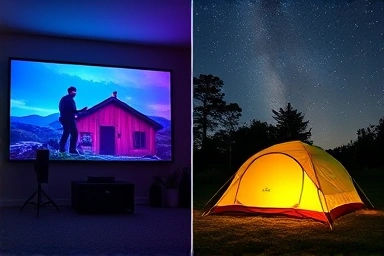 LG Cube vs Samsung Freestyle projector comparison