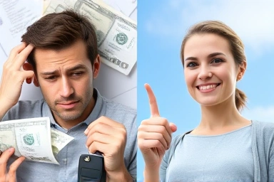 Financial freedom and ease with car ownership.