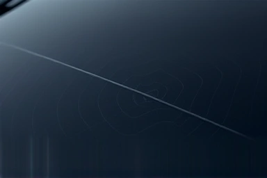 Car paint surface with subtle swirl marks